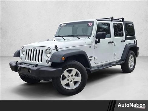 Used 2015 Jeep Wrangler Unlimited Sport w/ Quick Order Package 24S AWD/4WD image 1