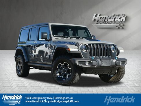 Used 2023 Jeep Wrangler Unlimited Rubicon 4xe w/ Cold Weather Group image 1