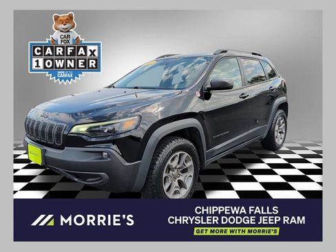 Used 2021 Jeep Cherokee Trailhawk w/ Trailer Tow Group AWD/4WD image 1