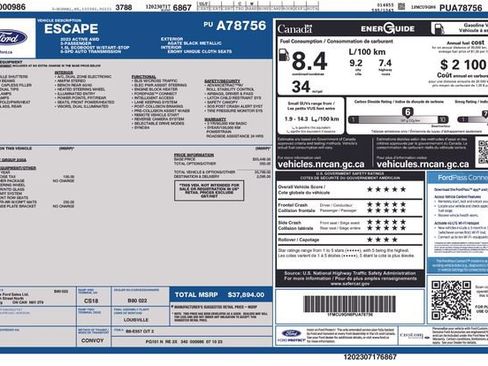 Used 2023 Ford Escape Active image 19