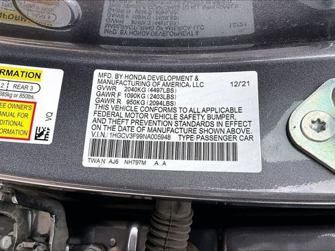 Used 2022 Honda Accord Touring image 40