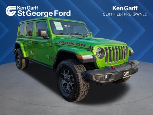 Used 2018 Jeep Wrangler Unlimited Rubicon AWD/4WD image 1
