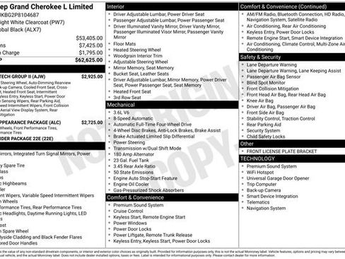 Used 2023 Jeep Grand Cherokee L Limited w/ Luxury Tech Group II image 7