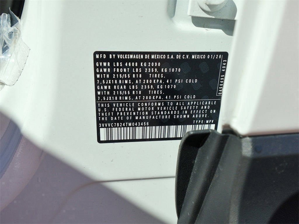 New 2026 Volkswagen Taos SE AWD/4WD image 31
