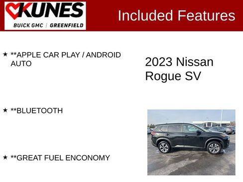 Used 2023 Nissan Rogue SV image 2