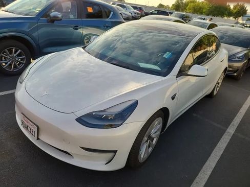 Used 2022 Tesla Model 3 Long Range AWD/4WD image 1