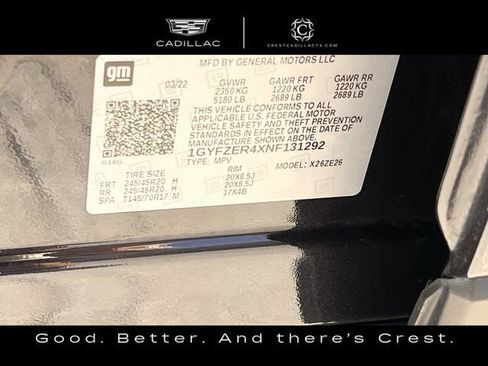 Certified 2022 Cadillac XT4 Sport image 35