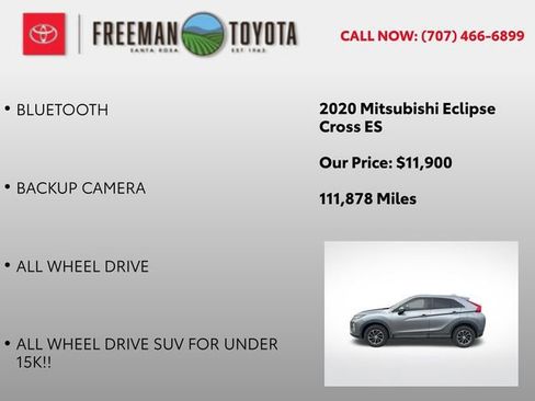 Used 2020 Mitsubishi Eclipse Cross ES image 4