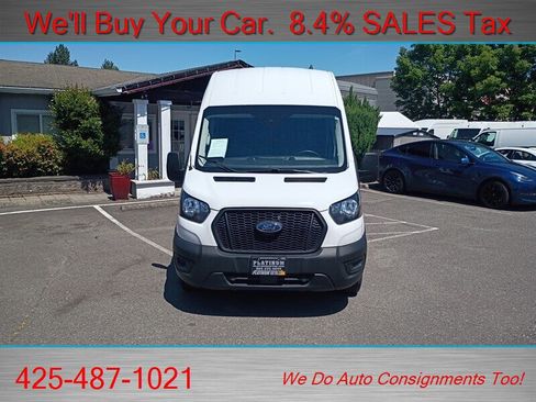 Used 2023 Ford Transit 250 148 High Roof Extended AWD image 2