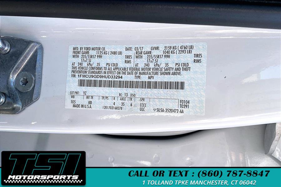 Used 2017 Ford Escape SE AWD/4WD image 32