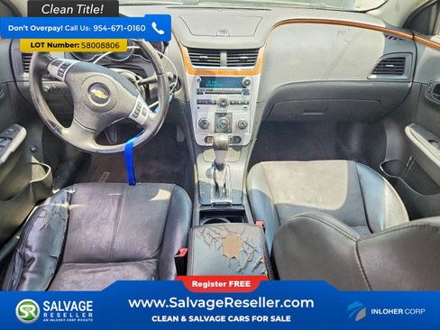Used 2012 Chevrolet Malibu LT w/ Sunroof Package FWD image 11