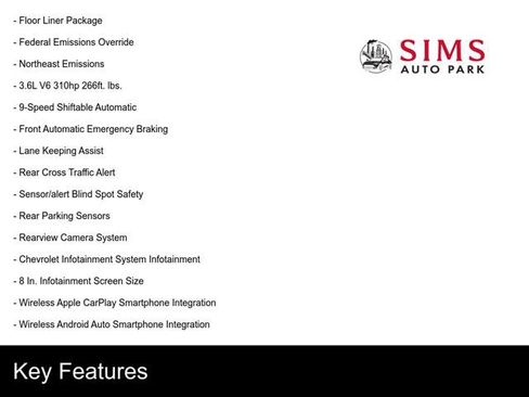 Certified 2023 Chevrolet Traverse LT w/ LPO, Floor Liner Package image 4