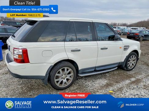 Used 2008 Land Rover Range Rover Sport HSE image 4