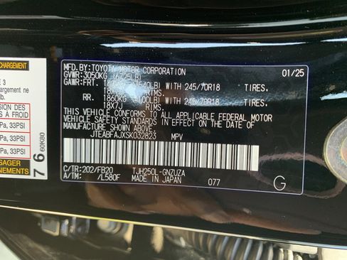 Used 2025 Toyota Land Cruiser 1958 AWD/4WD image 36