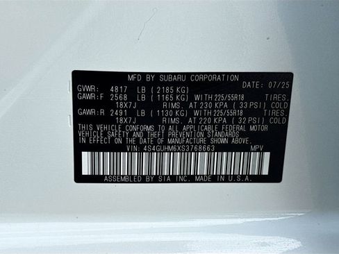 Certified 2025 Subaru Crosstrek 2.5i Limited w/ Crosstrek Mirror Package image 45