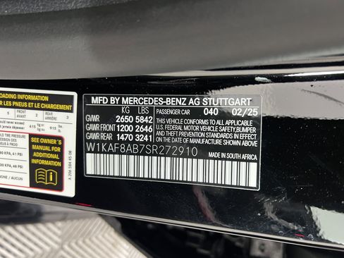 New 2025 Mercedes-Benz C 36 AMG S image 31