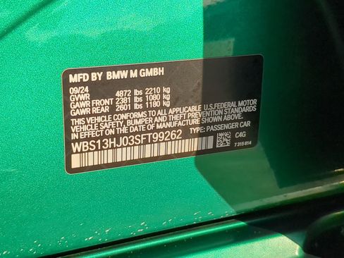 Used 2025 BMW M3 w/ Executive Package image 65