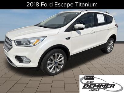 Used 2018 Ford Escape Titanium w/ Ford Safe & Smart Package