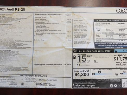 Used 2024 Audi RS Q8 AWD/4WD image 9