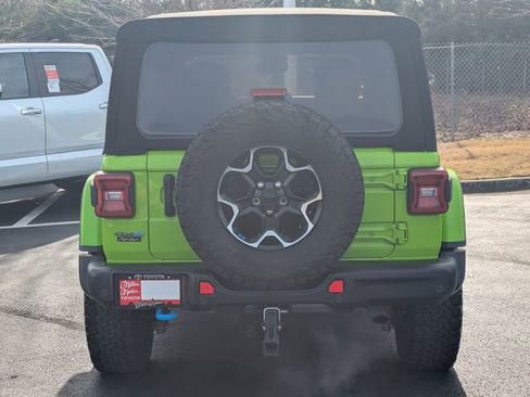 Used 2021 Jeep Wrangler Unlimited Rubicon 4xe w/ Steel Bumper Group image 5