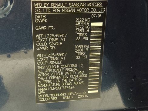 Used 2016 Nissan Rogue SV image 33