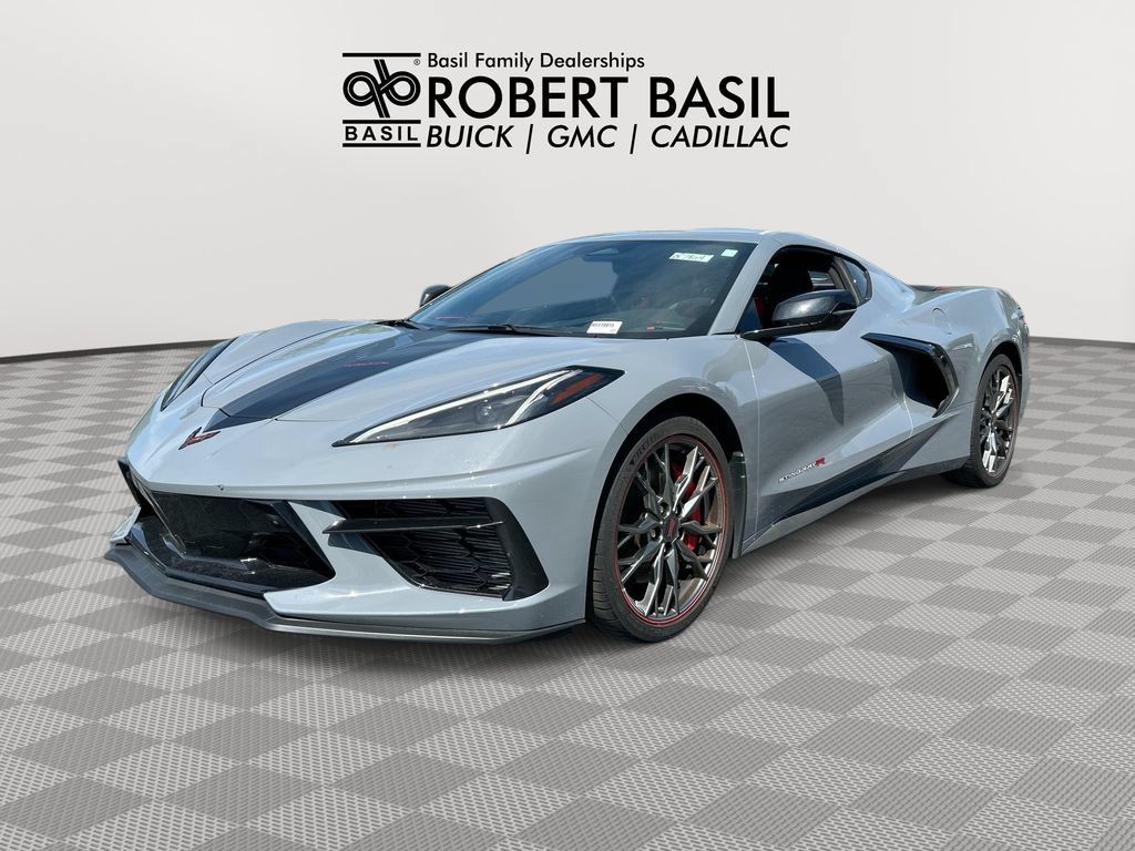 Used 2024 Chevrolet Corvette Stingray Premium Cpe w/ Z51 Performance Package RWD image 1