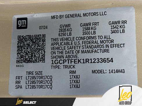 Used 2024 Chevrolet Colorado ZR2 w/ Technology Package image 33