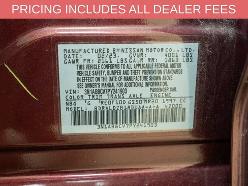 Used 2023 Nissan Sentra SV w/ All-Weather Package FWD image 19