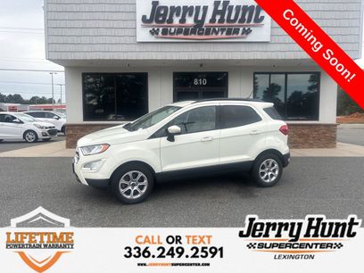 Used 2021 Ford EcoSport SE w/ SE Convenience Package