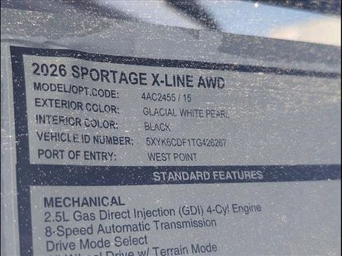 New 2026 Kia Sportage X-Line AWD/4WD image 14