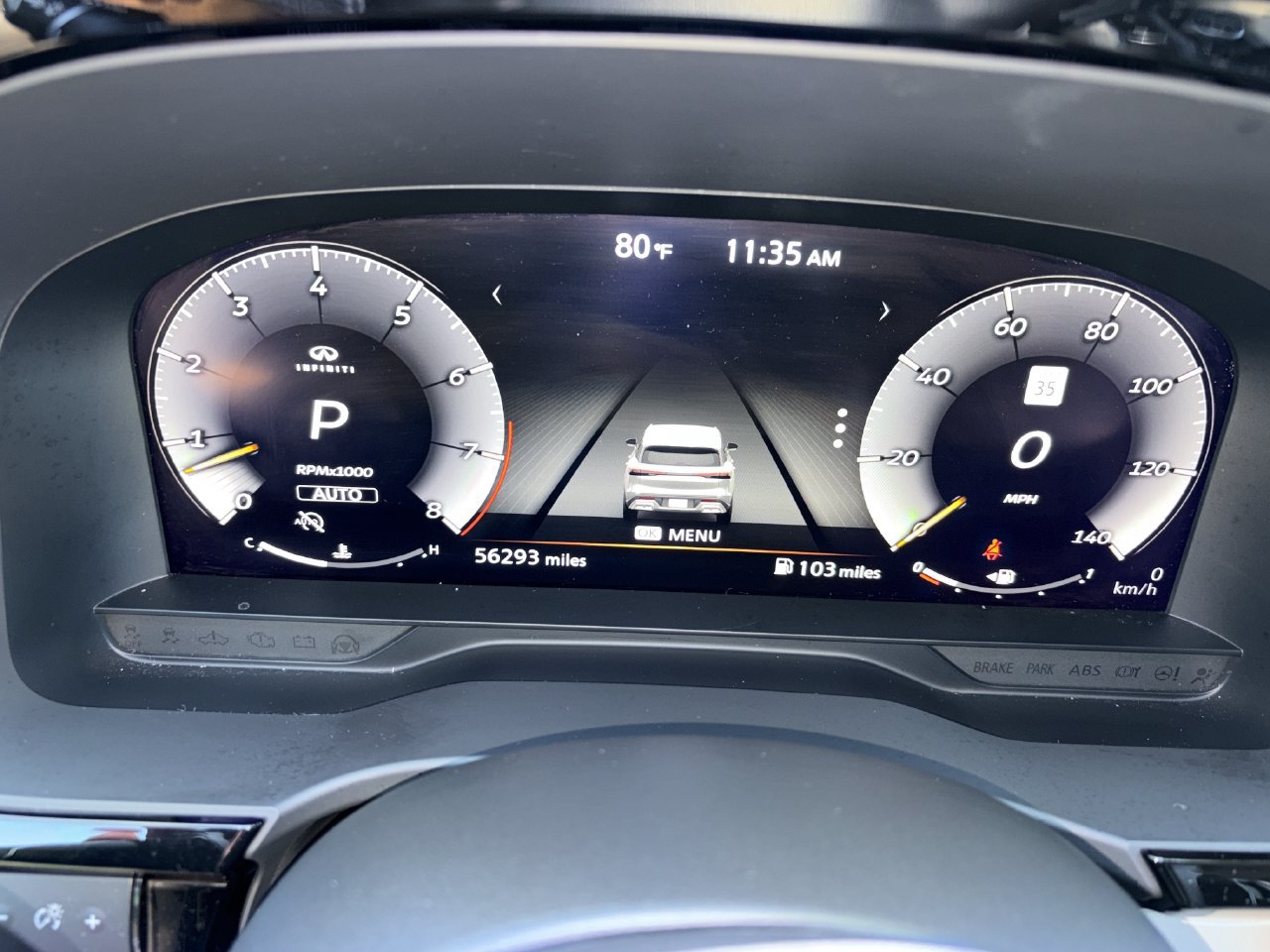 Used 2023 INFINITI QX60 Sensory w/ Vision Package AWD/4WD image 9