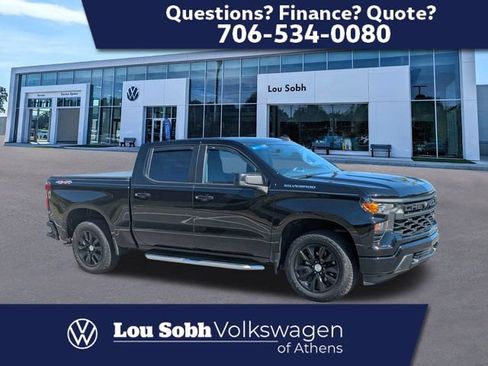 Used 2023 Chevrolet Silverado 1500 Custom AWD/4WD image 1