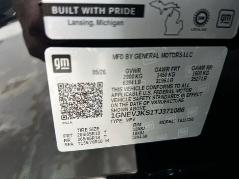 New 2026 Chevrolet Traverse Z71 w/ Enhanced Driving Package AWD/4WD image 30