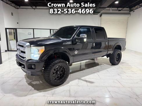 Used 2015 Ford F250 Platinum w/ FX4 Off-Road Package AWD/4WD image 1