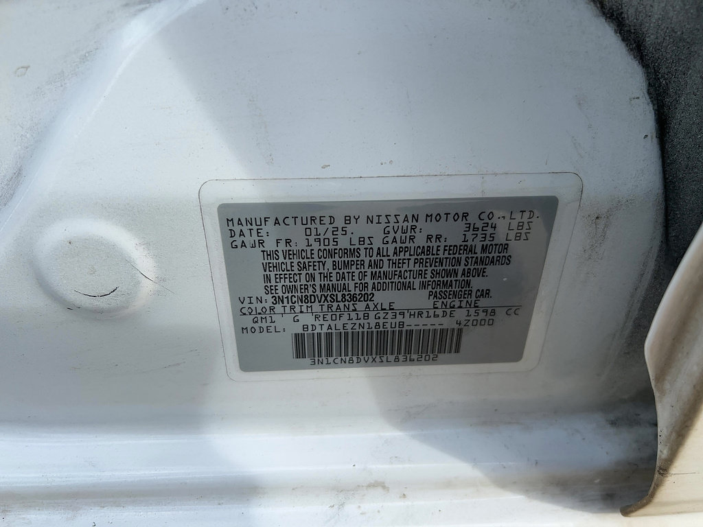 Used 2025 Nissan Versa S FWD image 6