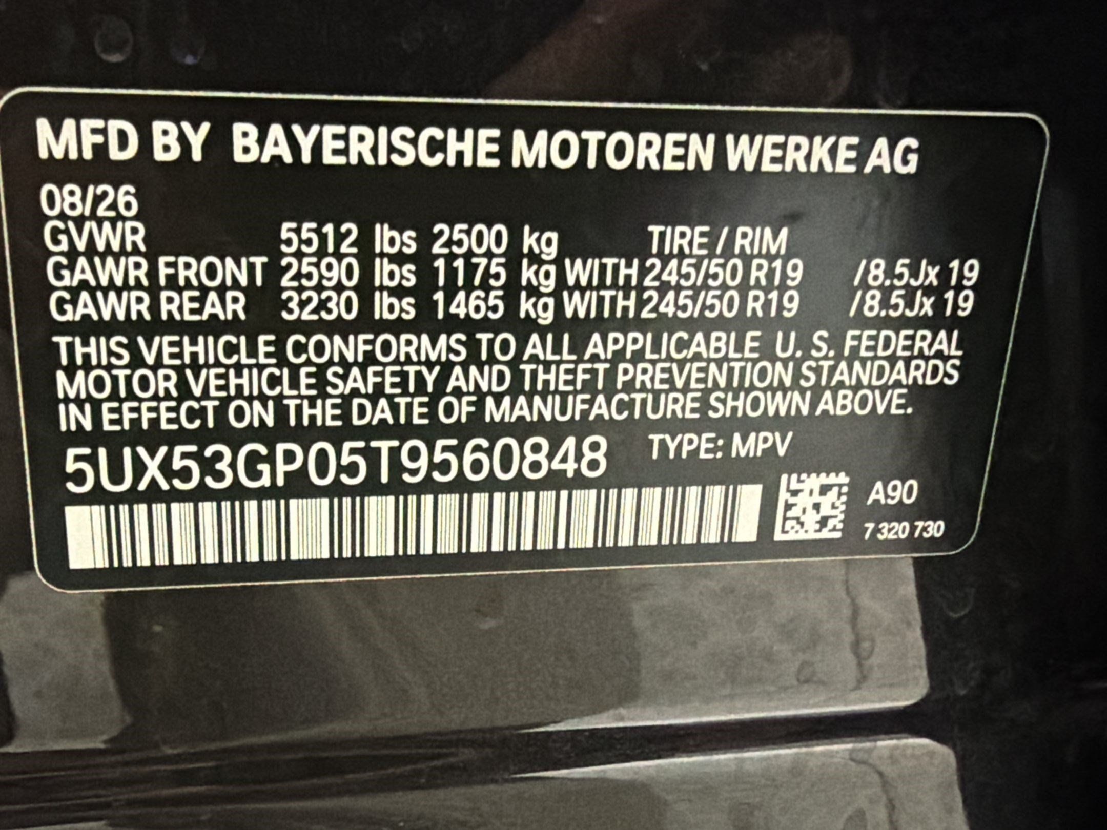 New 2026 BMW X3 xDrive30i w/ Convenience Package AWD/4WD image 25