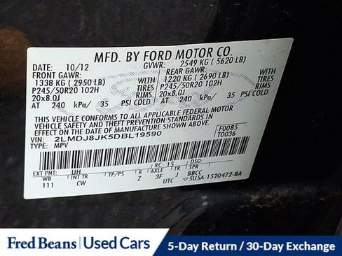 Used 2013 Lincoln MKX AWD image 29