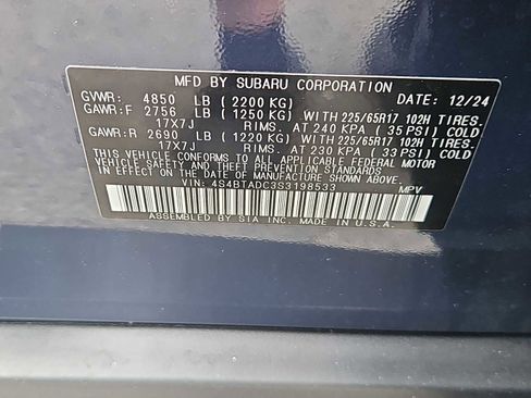 Used 2025 Subaru Outback Premium AWD/4WD image 14