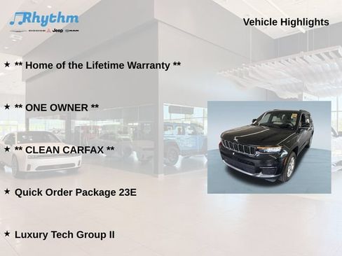 Used 2023 Jeep Grand Cherokee L Limited w/ Luxury Tech Group II RWD image 5