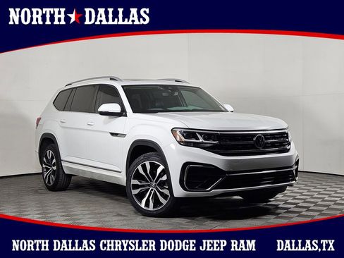Used 2021 Volkswagen Atlas SEL R-Line AWD/4WD image 1