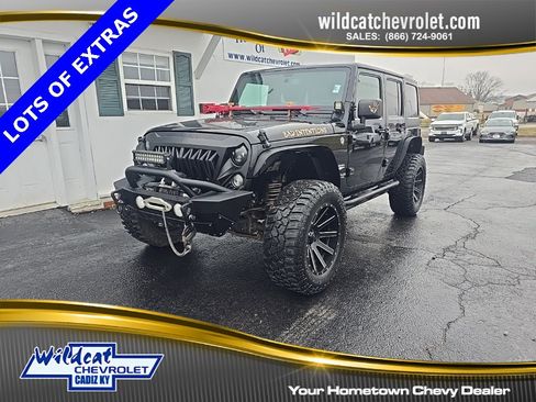 Used 2014 Jeep Wrangler Unlimited Sahara w/ Connectivity Group image 1