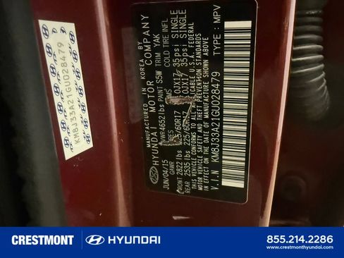 Used 2016 Hyundai Tucson Eco FWD image 38