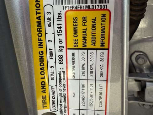 Used 2021 Ford Ranger XL w/ Equipment Group 101A High AWD/4WD image 38