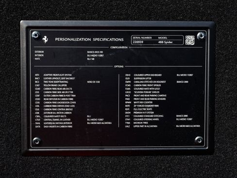 Used 2017 Ferrari 488 Spider image 16