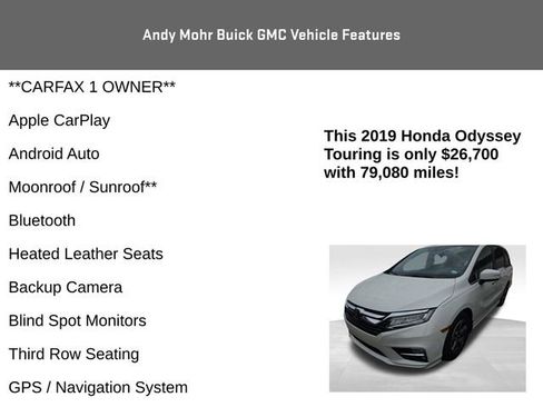Used 2019 Honda Odyssey Touring image 4