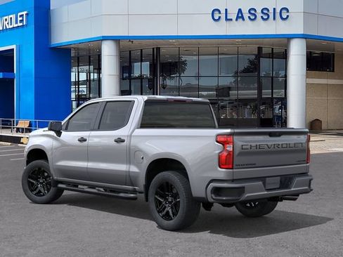 New 2026 Chevrolet Silverado 1500 Custom w/ Turbomax Blackout Package RWD image 3