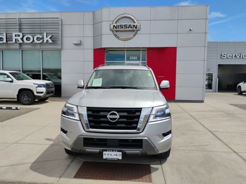 Used 2023 Nissan Armada SL w/ Captain's Chairs Package AWD/4WD image 2