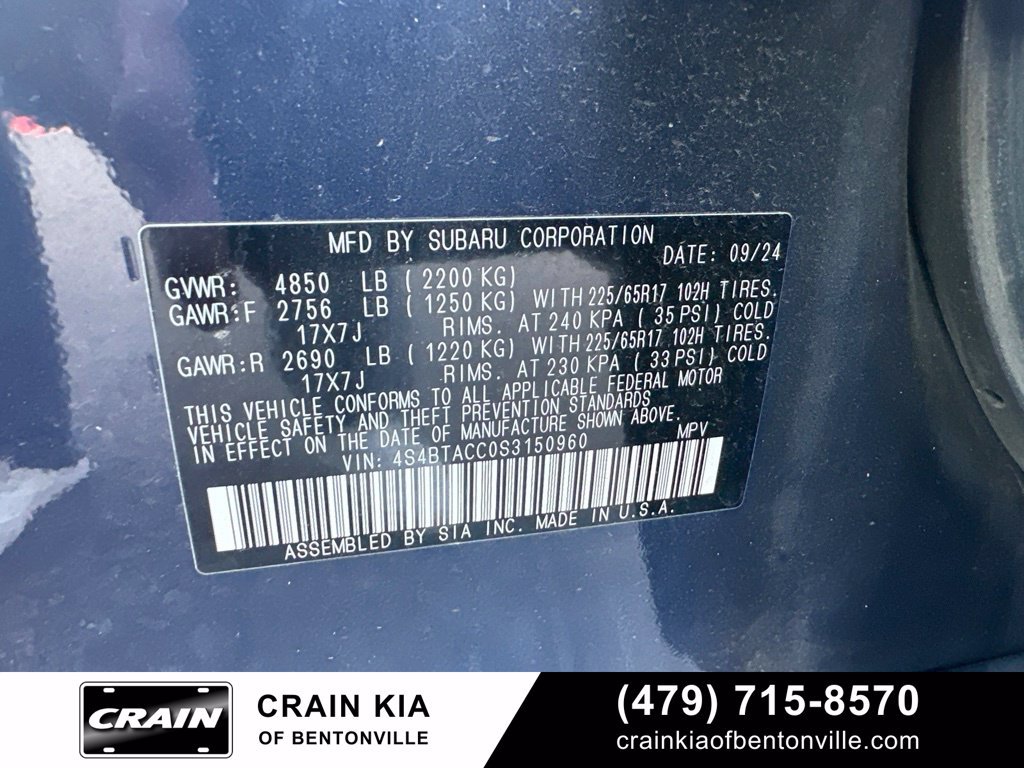 Used 2025 Subaru Outback Premium AWD/4WD image 21