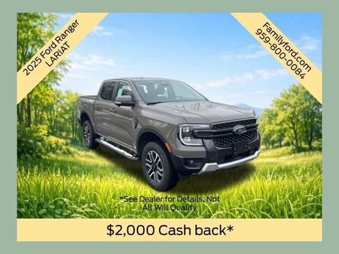 New 2025 Ford Ranger Lariat w/ FX4 Off-Road Package AWD/4WD image 1