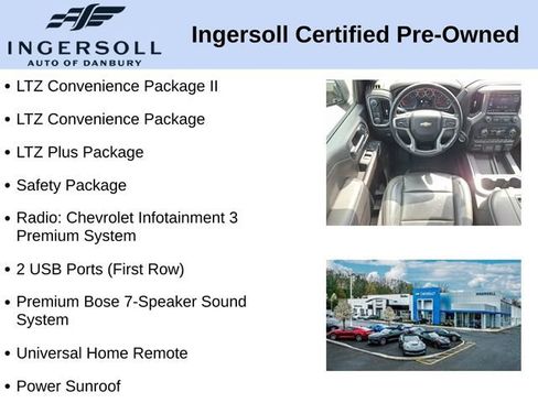 Used 2019 Chevrolet Silverado 1500 LTZ w/ LTZ Plus Package AWD/4WD image 10